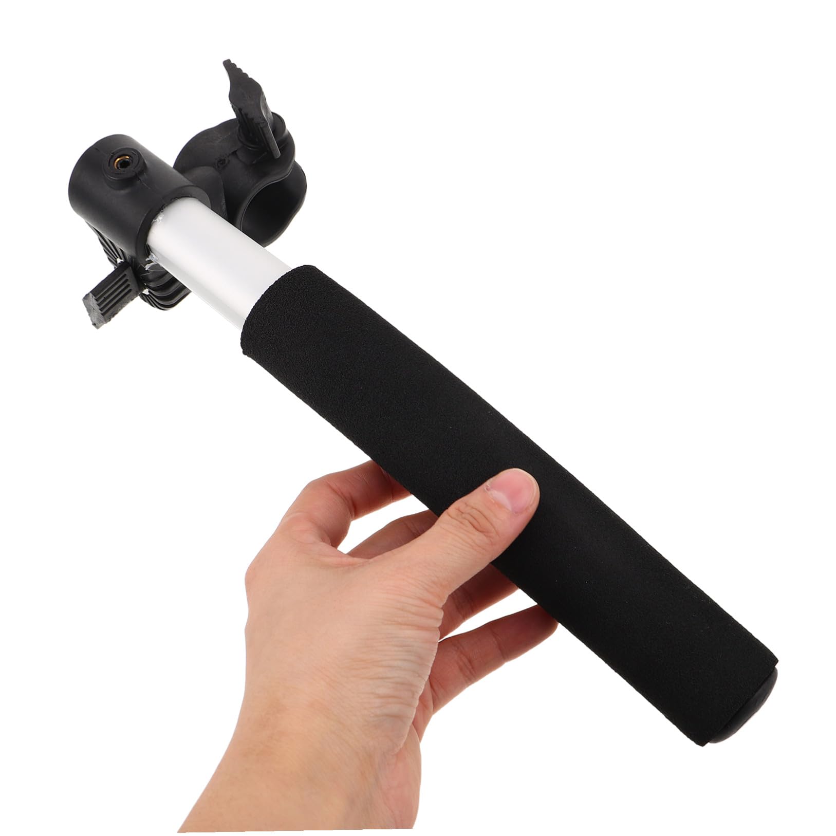 Extensor de Manijas para Silla de Ruedas de Acero Inoxidable, Par de Barras de Empuje Aplicables de 27,5 Cm, Repuestos para Personas Mayores y Cuidadores, Accesorio Ergonómico