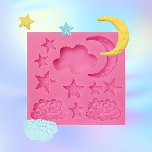 Moldes pequeños de silicona para chocolate, moldes de caramelo para fiestas, tartas, cupcakes, decoración de pasteles, moldes de arcilla polimérica