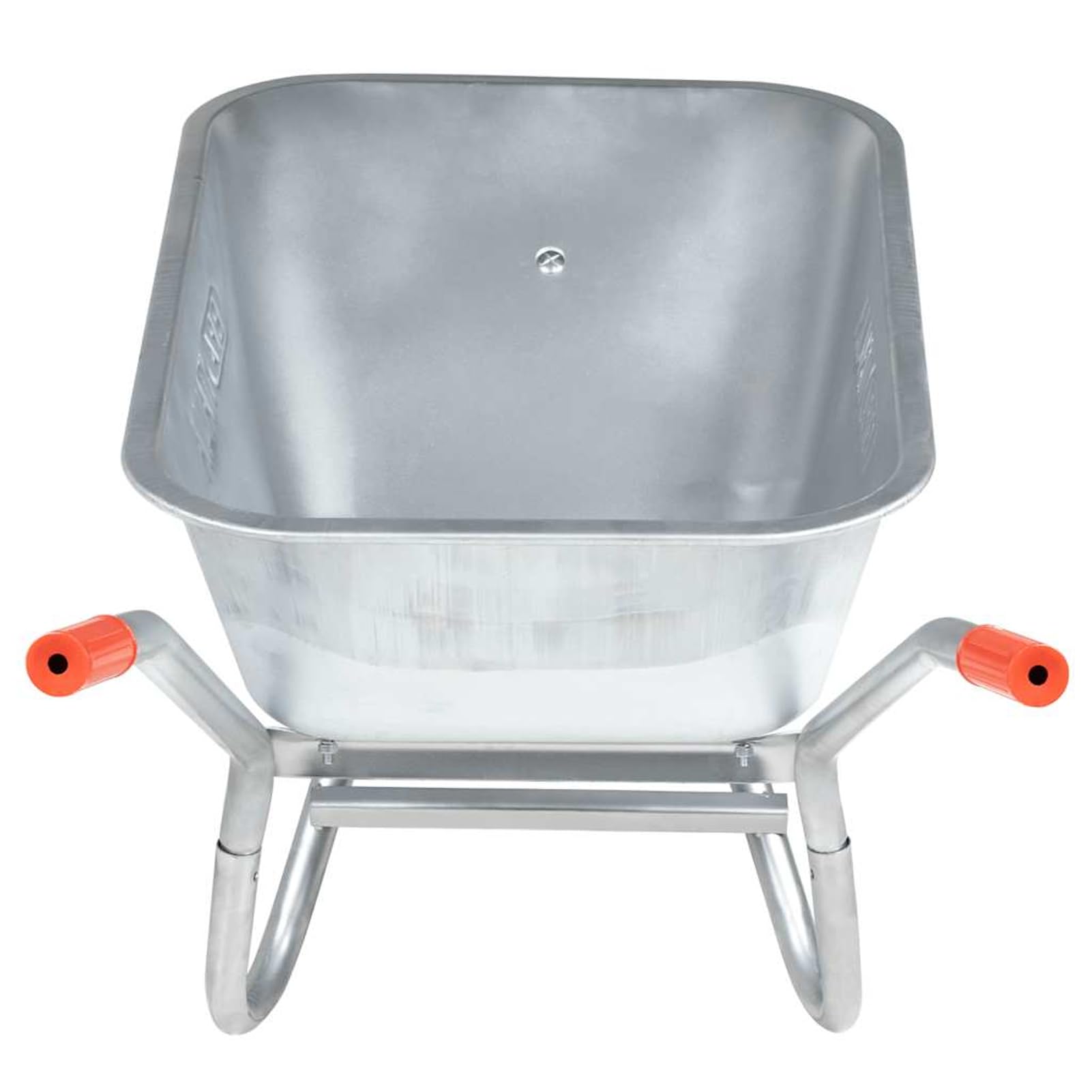 Rantry Carriola 90 L 150 kg in Acciaio Zincato e Plastica, Mobili da Esterni per Giardino Esterno