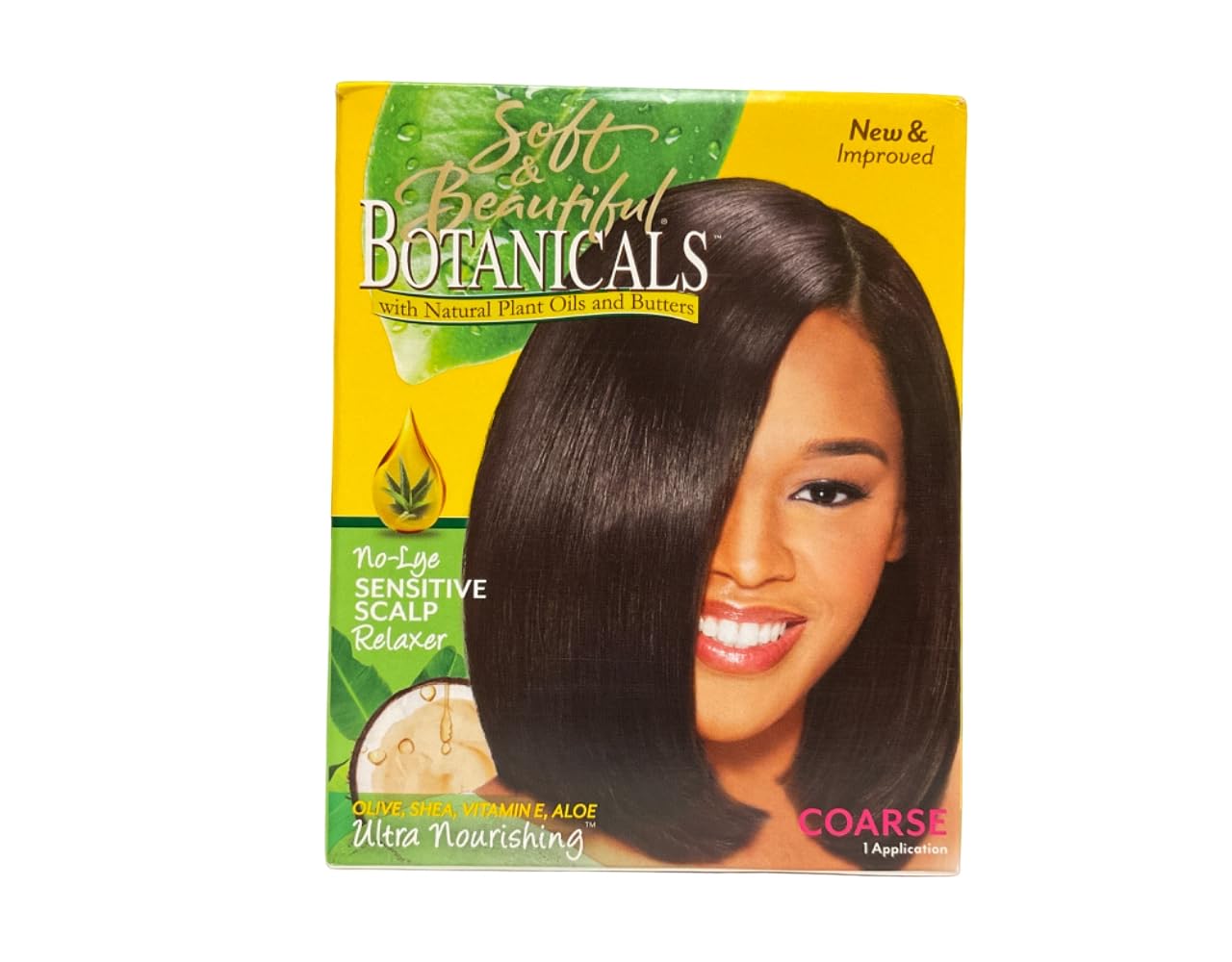 Soft & Beautiful Botanicals No Lye Coarse (Pack of 6)