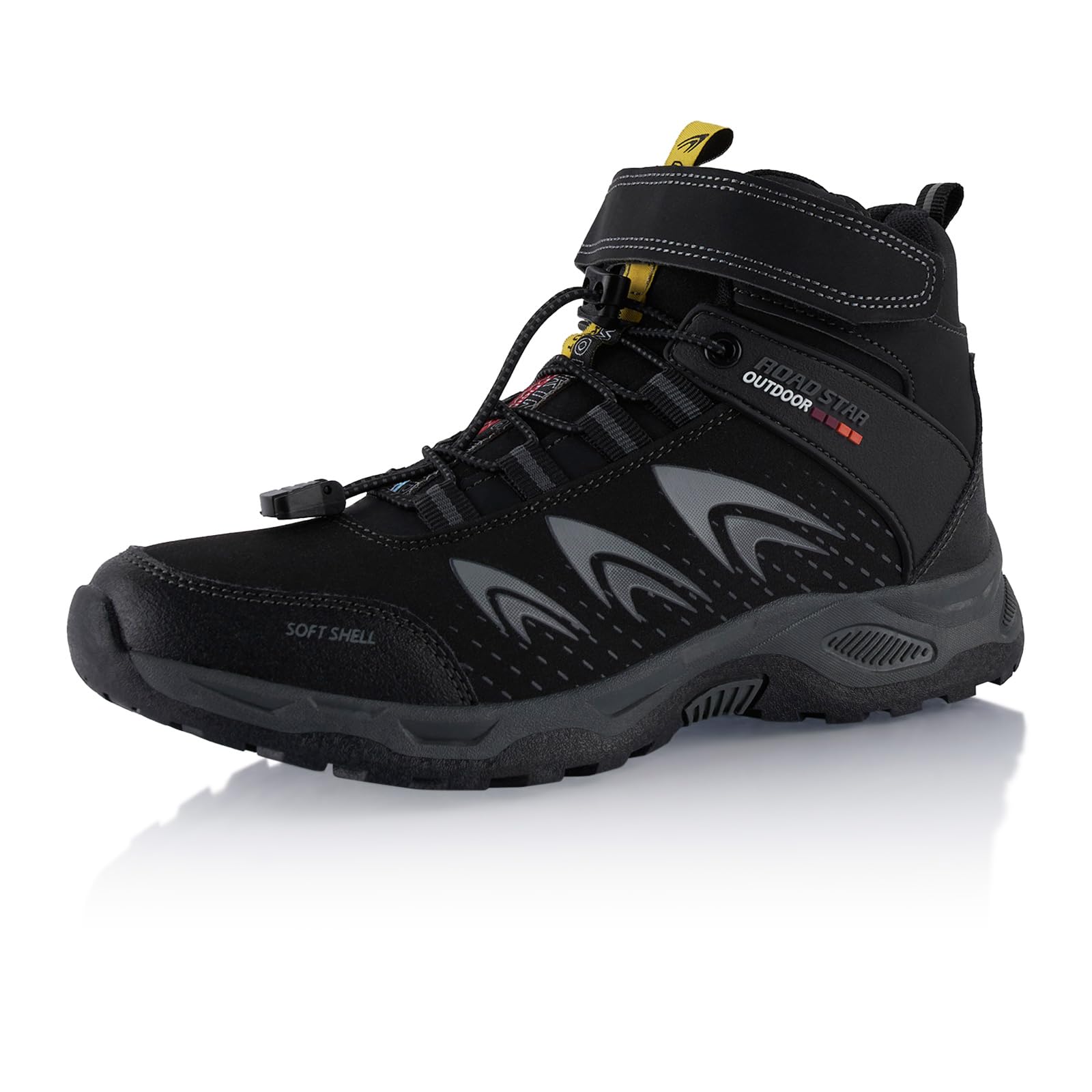 Fusskleidung® Damen Herren Wanderschuhe Softshell Trail Running Trekkingschuhe Wanderstiefel
