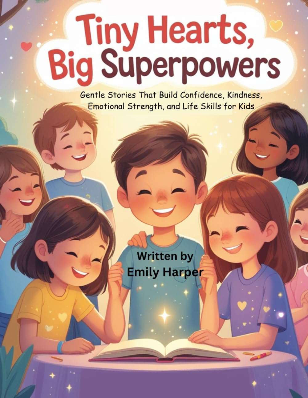 Tiny Hearts, Big Superpowers: Gentle Stories That Build Confidence, Kindness, Emotional Strength, and Life Skills for Kids