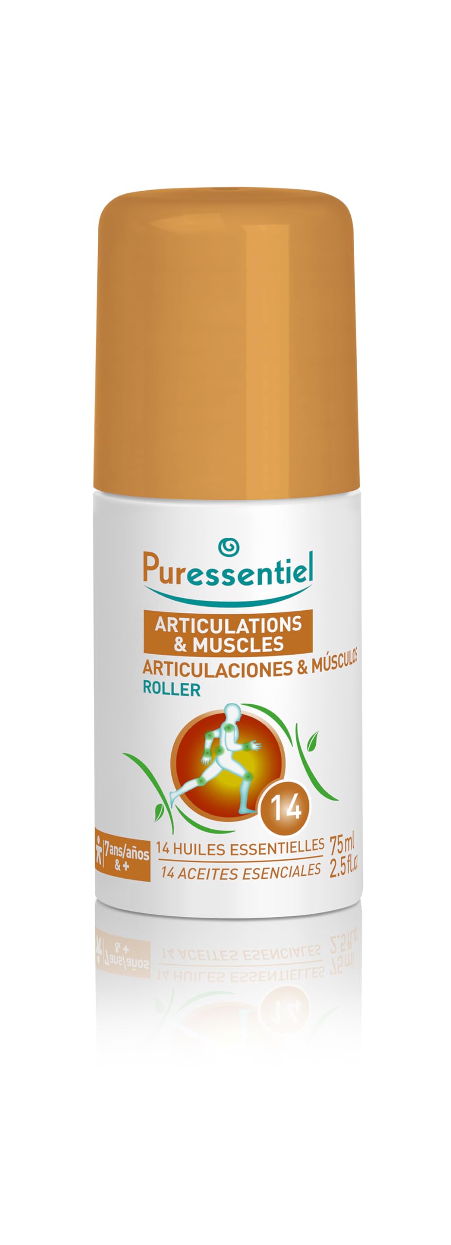 Puressentiel - Roller Alivia los dolores de Articulaciones y Músculos con 14 Aceites Esenciales - 75ml