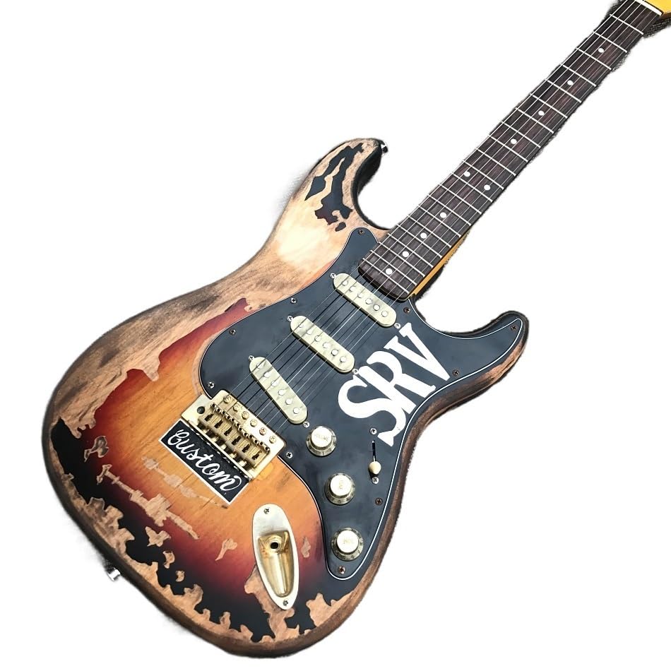 Guitare électrique sur mesure en aulne au cœur de vos sessions de création