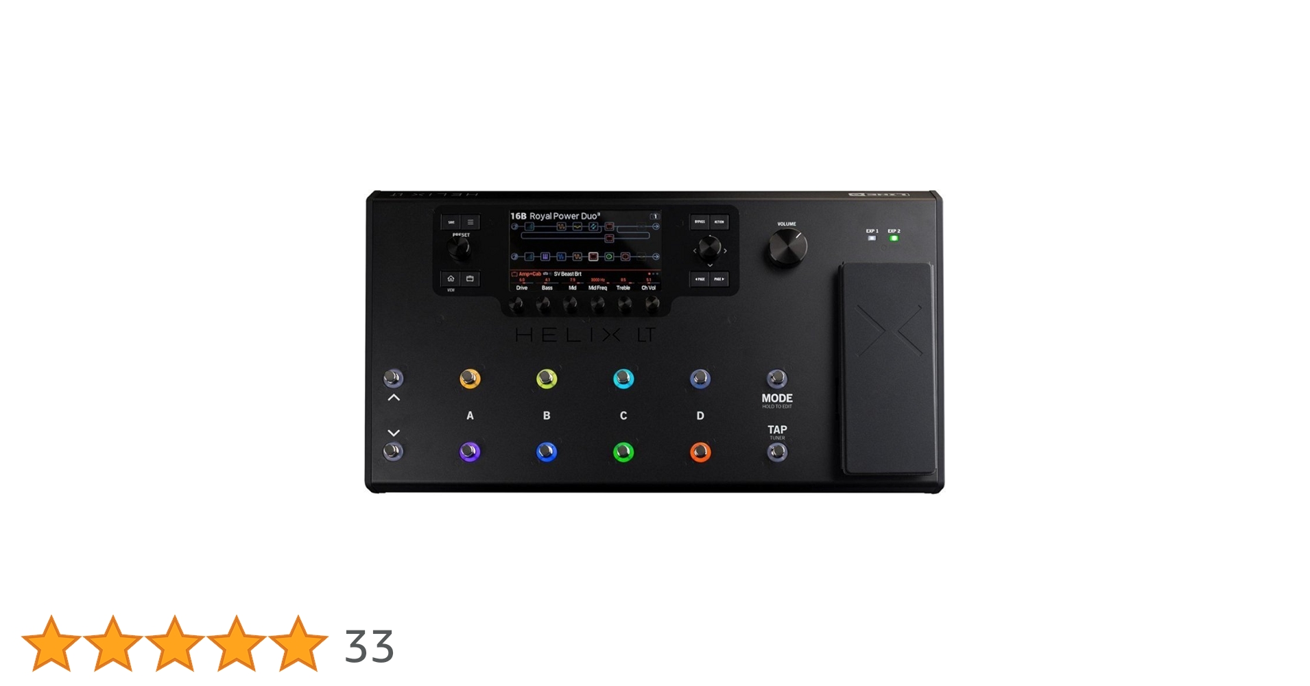 Line 6 Helix LT マルチ ギターエフェクター Line 6 ( ライン6 ) Helix LT マルチエフェクター アンプ