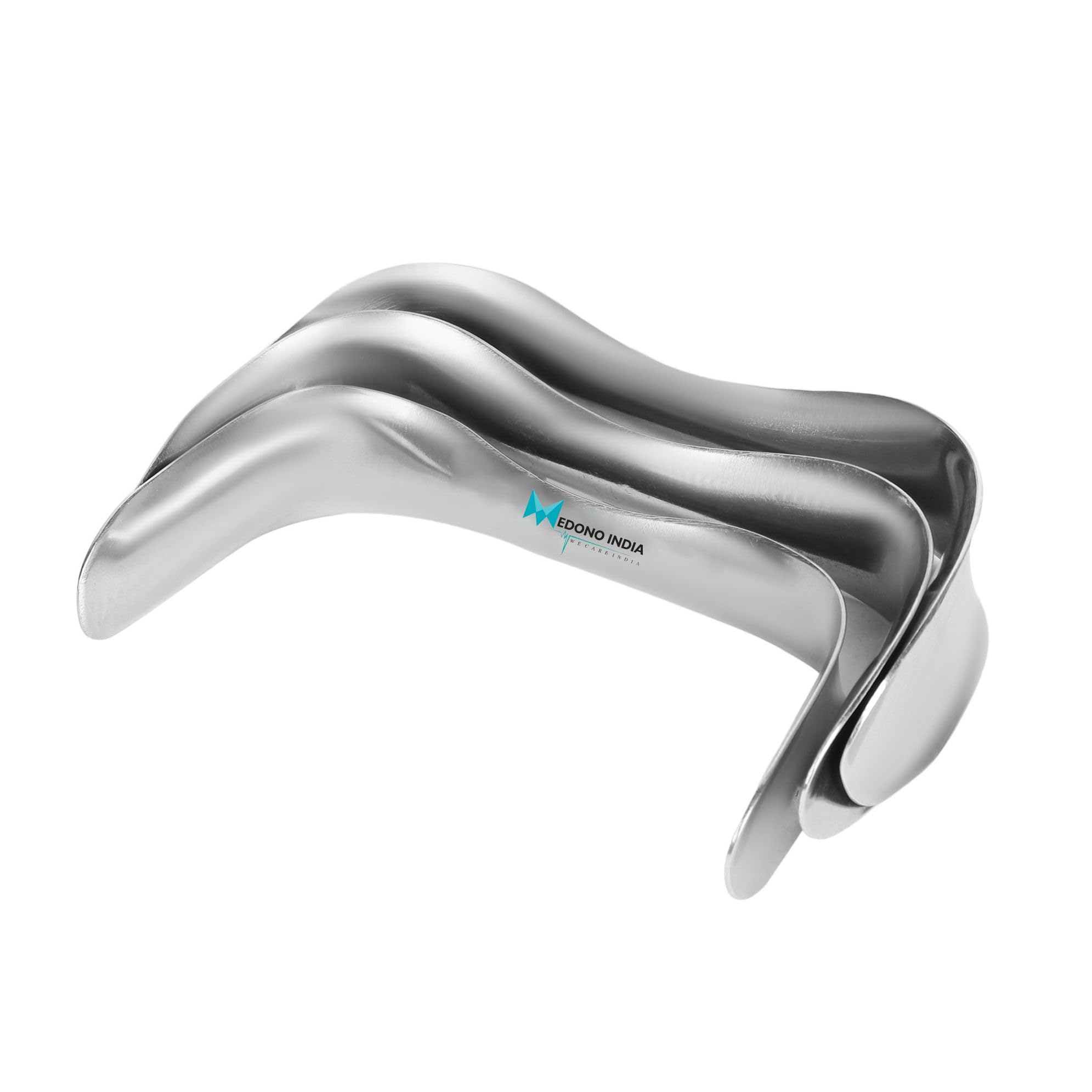 Medono India Sims Vaginal Speculum Duck Bill Sims Small Medium Large Set (Set Of 3 Pcs) 410 Grade Satinless Steel
