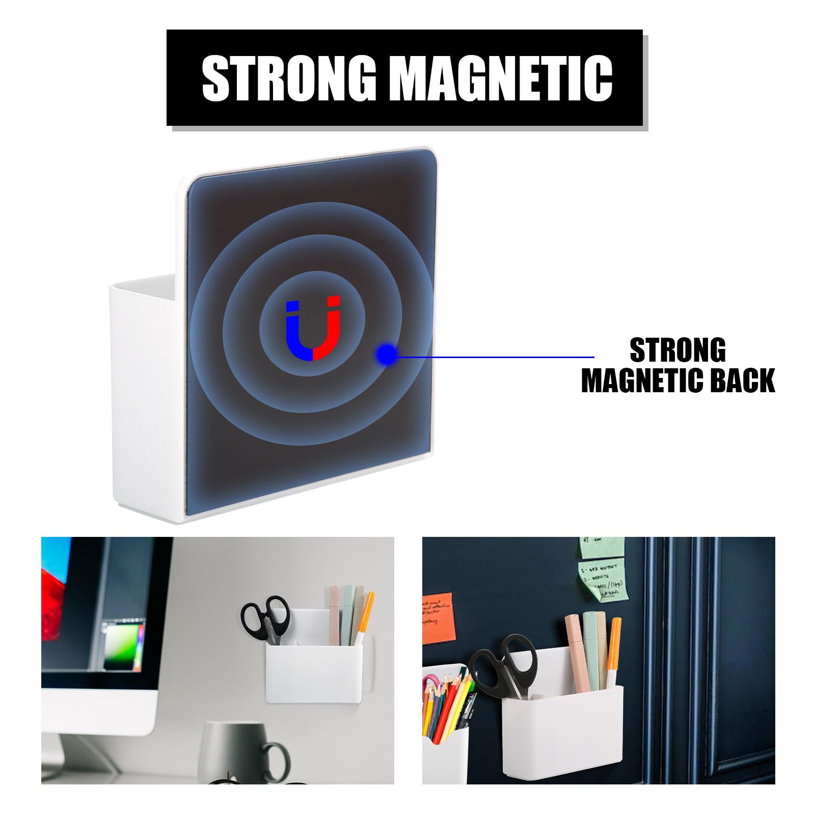 PEUTIER 3pcs Magnetic Pen Holders - Image 4