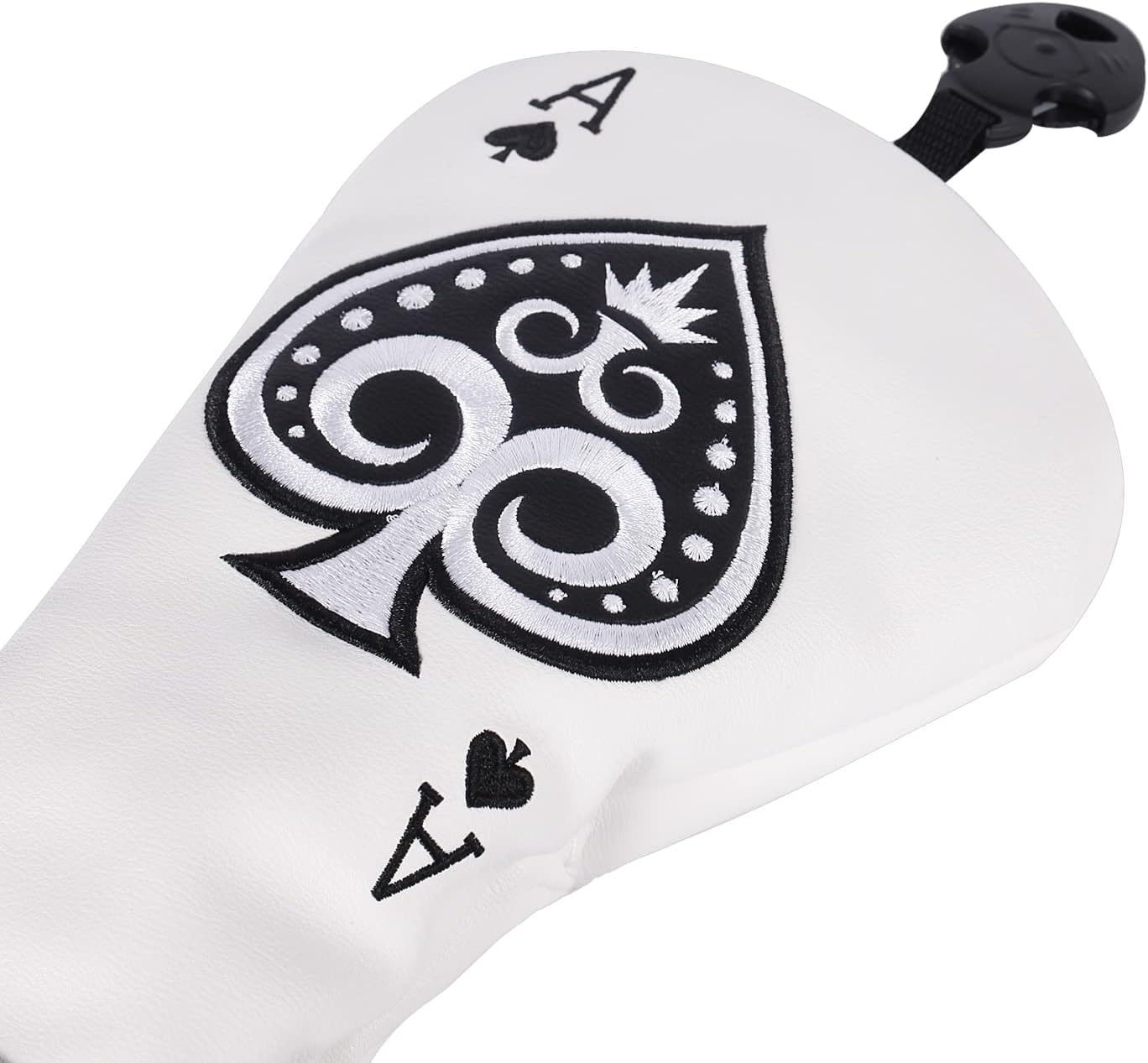 SHABIER Poker Ace Golf Wood Headcover Golf Driver/Fairway Woods/Hybrid Rescue Headcover