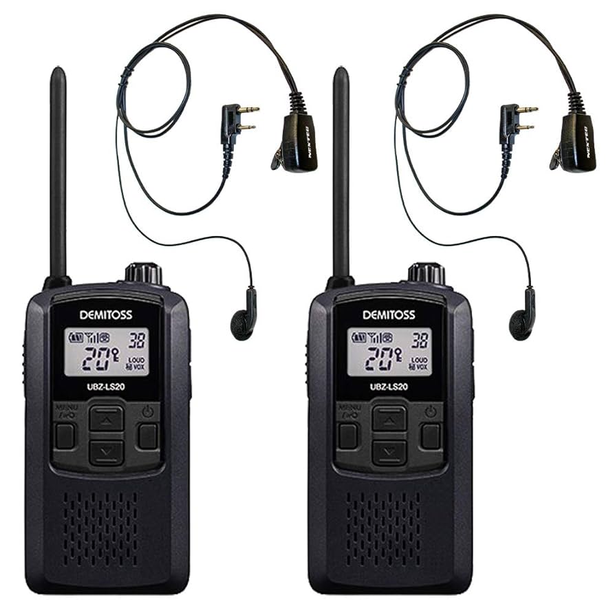 KENWOOD トランシーバー DEMITOSS UBZ-BM20R 2台 KENWOOD トランシーバー DEMITOSS UBZ-BM20R 2台 ケンウッド