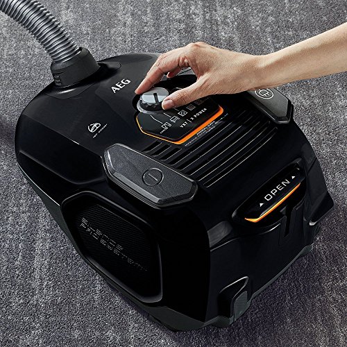 Aeg Vx7-2-Eb-P Stofzuiger, Met Zak, 650 Watt, Incl. Zuigmond Voor Harde Vloeren, 12 M Actieradius, Zachte Wielen, 3,5 Liter Stofzakvolume, Hygiënische Filter E12, Zwart - Image 8