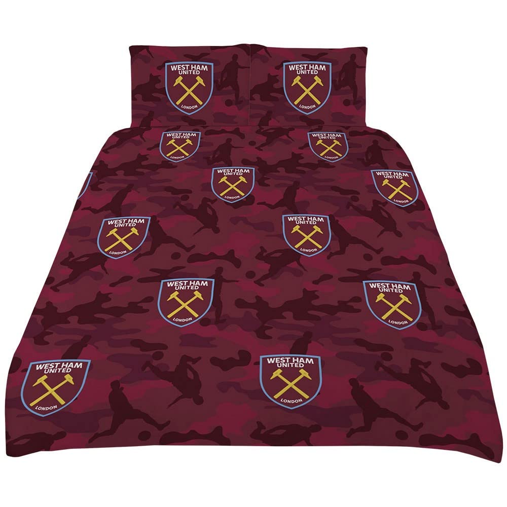 West Ham United FC Claret Sky Single - Ensemble housse de