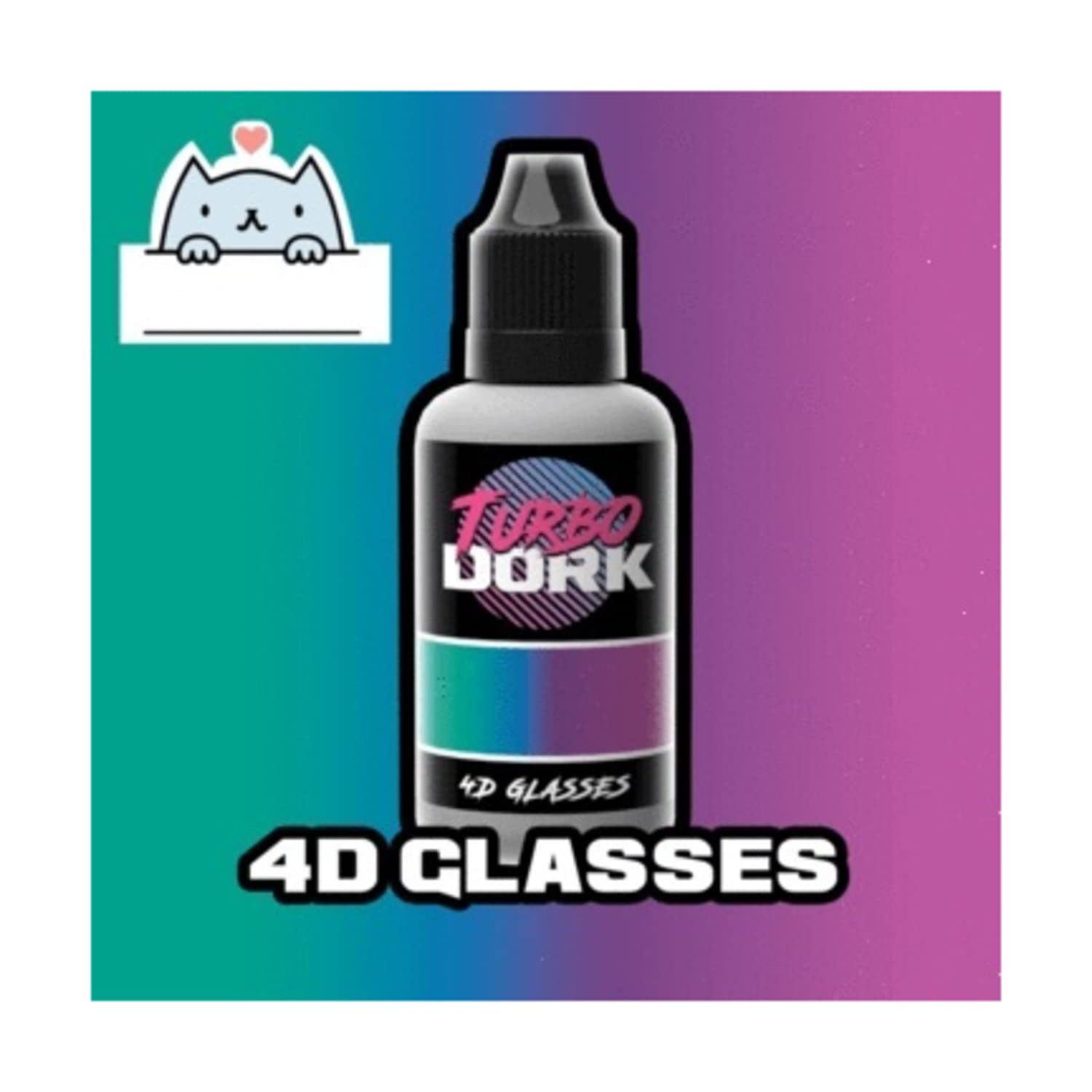 Turbo Dork: 4D Glassesl - Acrylic Paint