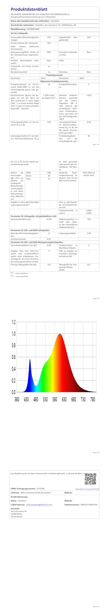 Homefire Lampada a LED per specchio da bagno 50cm 10W Lampada per | specchio da bagno Nero 4000K Impermeabile IP44 Lampe da parete moderna Applique per corridoio Soggiorno Armadio
