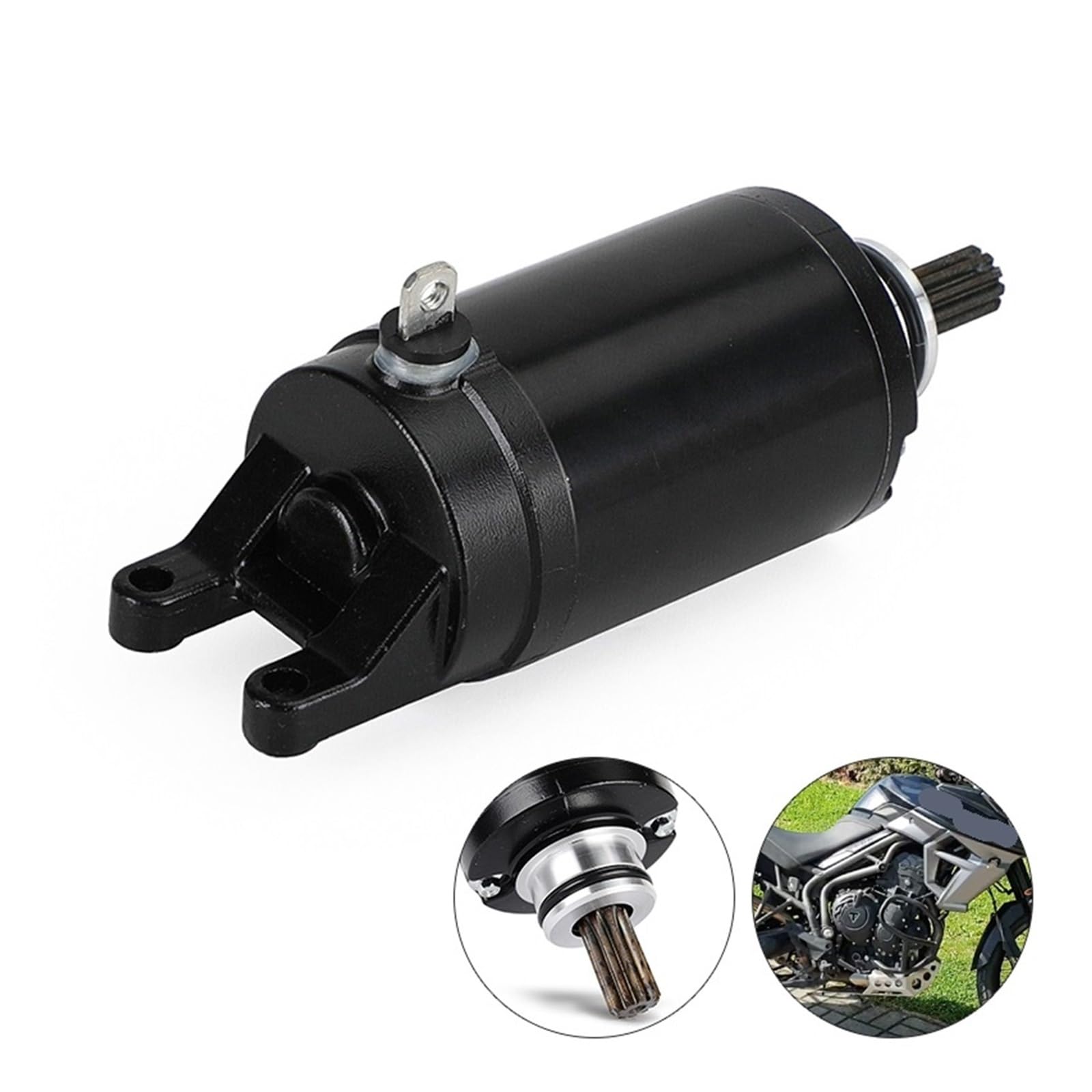 Rozrusznik motocyklowy Pasuje Do Triumph Street Triple 675 675R 2008-2014 Standard 675 T1311112 T1314455 10-zębowy Rozrusznik Silnika