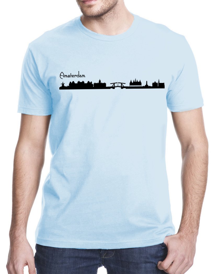 Gbond Apparel Amsterdam City Skyline T-Shirt