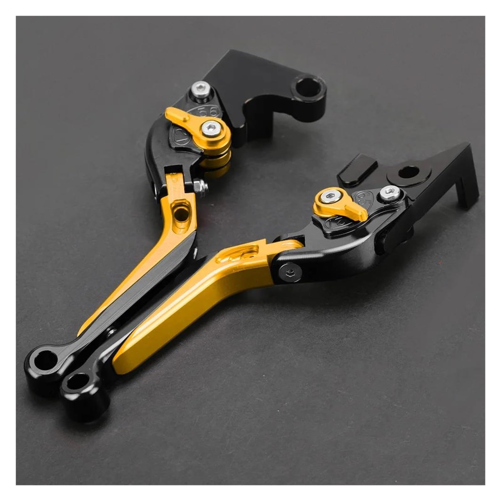 Rvevfbkbal K Handle Levers Brake Clutch Lever For Tdm 850 Tdm850 1991-2002 Foldable Adjustable(K)