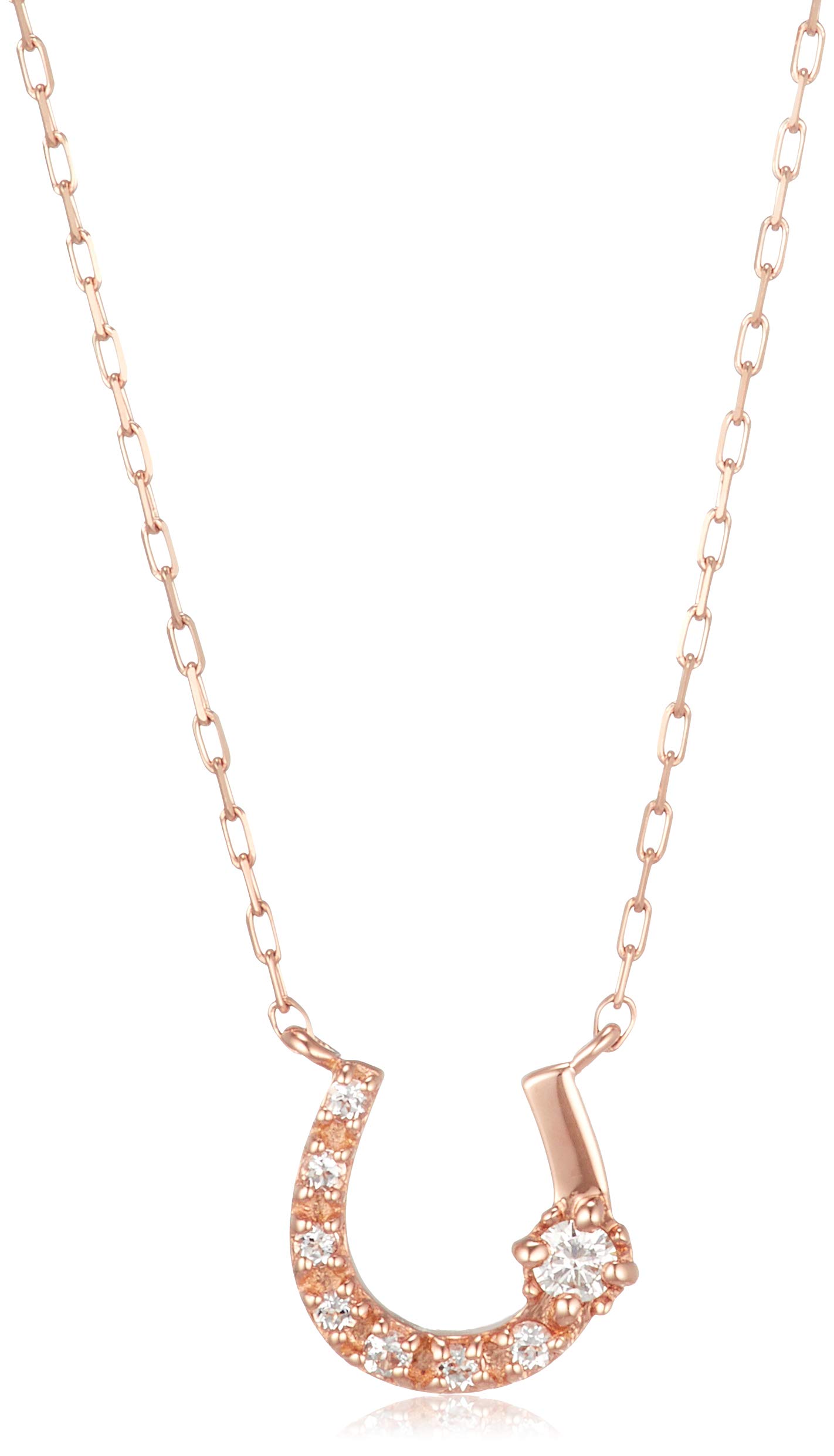 canal 4℃ ネックレス ダイヤモンド K10PG ピンクゴールド オルゴール