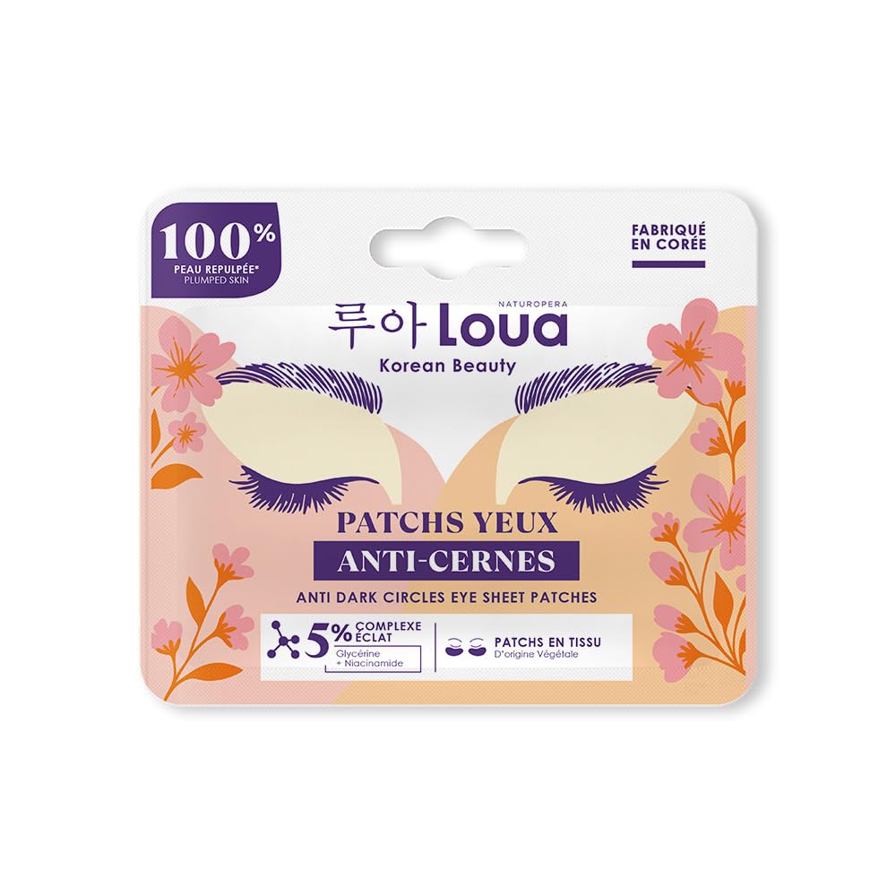 Loua Fabric Eye Patches Anti-Dark Circles 5ml