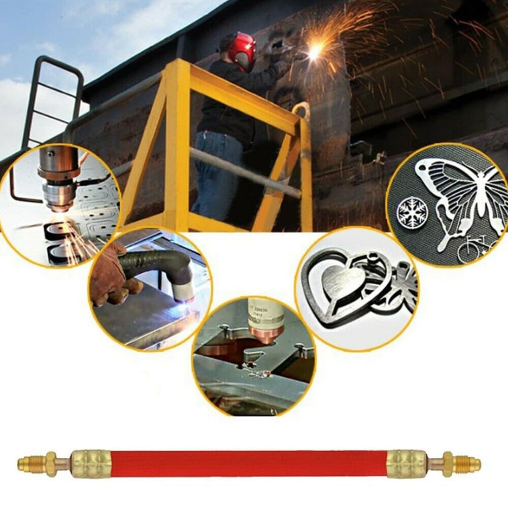 Cavo di alimentazione CK Superflex TIG Torch 7,6 m, compatibile con torce raffreddate ad aria CK9 e CK17, gomma siliconica e struttura in nylon intrecciato