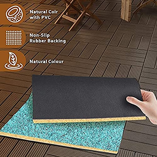 Image of Onlymat I am Beautiful Printed Anti-Slip Doormat (Multicolor) Rectangular Shaped Entryway Rug Natural Coir Material with PVC Backing for Outdoor Entrance Home Mats Floor (75cm x 45cm)