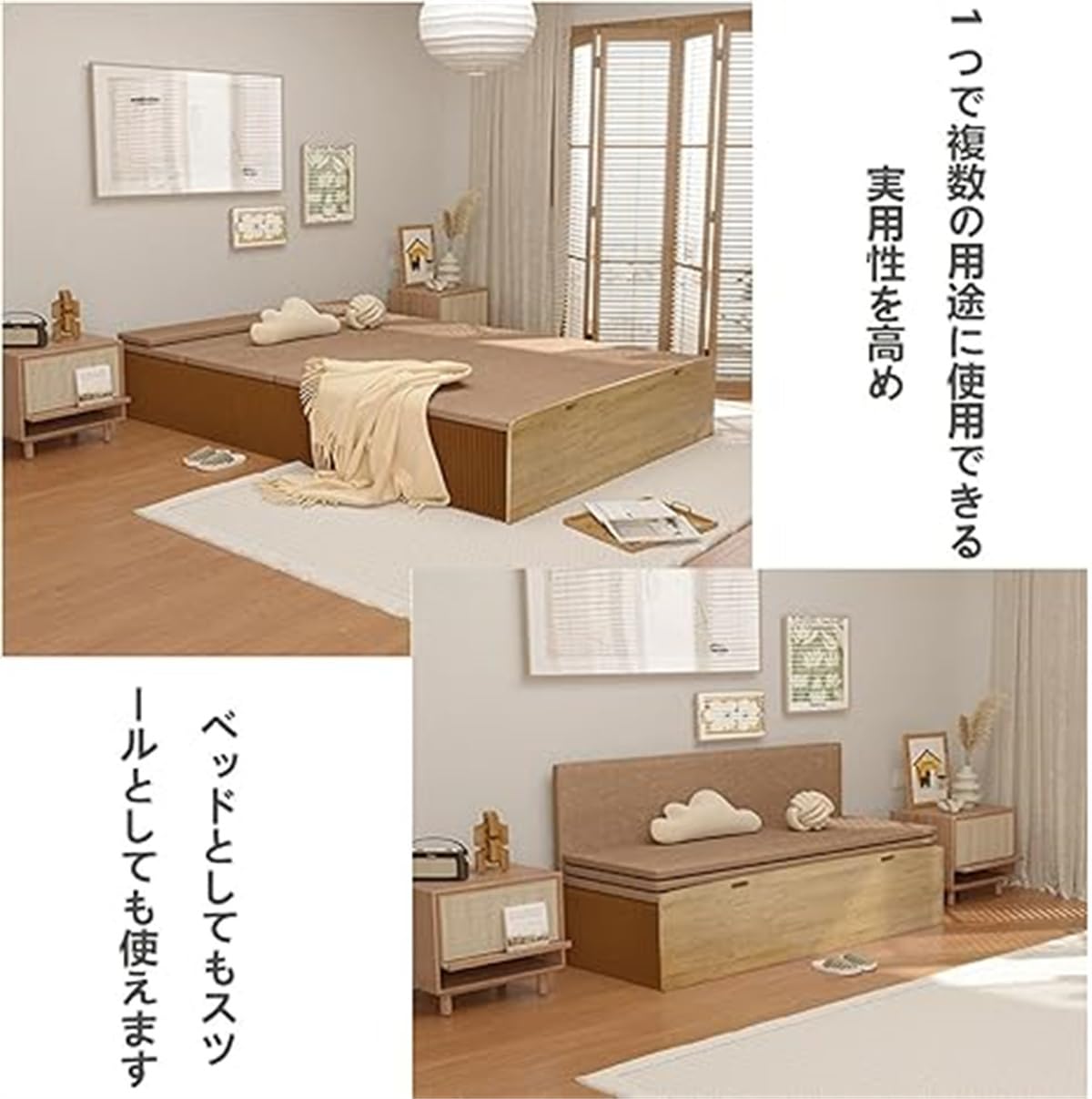 Amazon｜XinYiRich アコーディオンベッド 簡易ベッド ペーパーベッド
