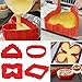 Produktbild Silikon Backform Set,  Kuchenformen, Cake Mould, Magic Bake Snake, Kuchen Herzform Rund Blume quadratische Zahlen Buchstaben, flexible Silikonform für Torten Fondant Muffin(4Pcs)