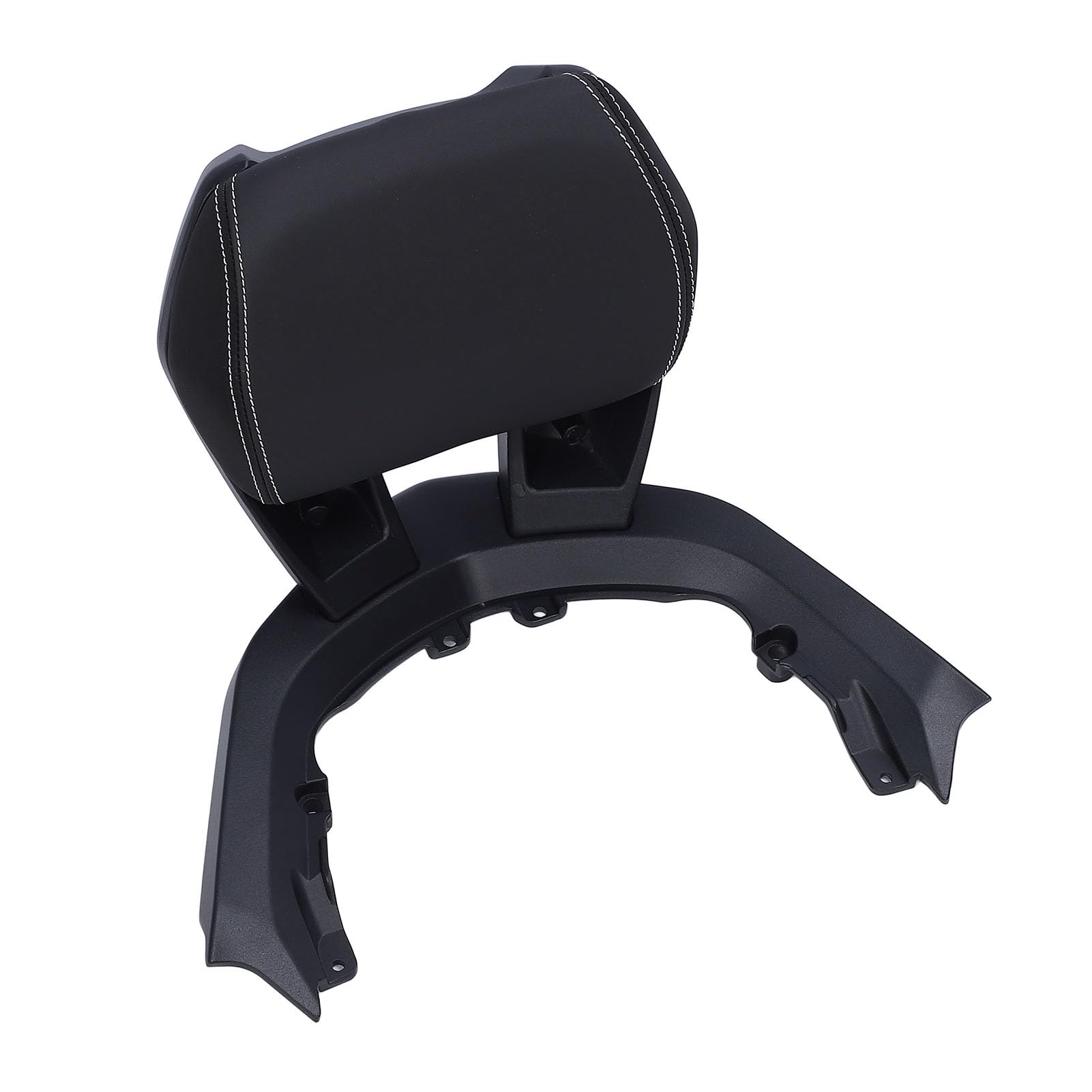 Garsent Respaldo Trasero para Pasajero de Motocicleta Sissy Bar para XMAX300, Almohadilla Acolchada Portaequipajes Compatible con X-MAX Xmax 300 X MAX300 XMAX300 2023 2024