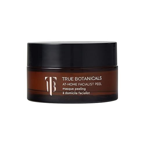 True Botanicals - Exfoliante facial natural en casa (mascarilla exfoliante) Sin crueldad, no tóxico, belleza limpia (1 fl oz 1.0 fl oz)