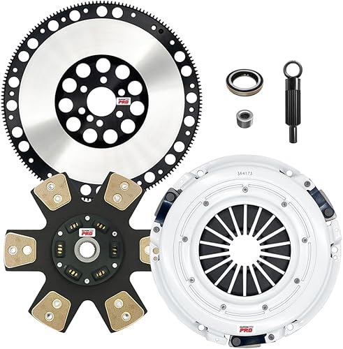 Miniatura 8 de ClutchMax PRO Performance Stage 4 - Kit de embrague con volante Chromoly con cilindro esclavo compatible con Pontiac GTO 5.7L 6.0L LS1 LS2