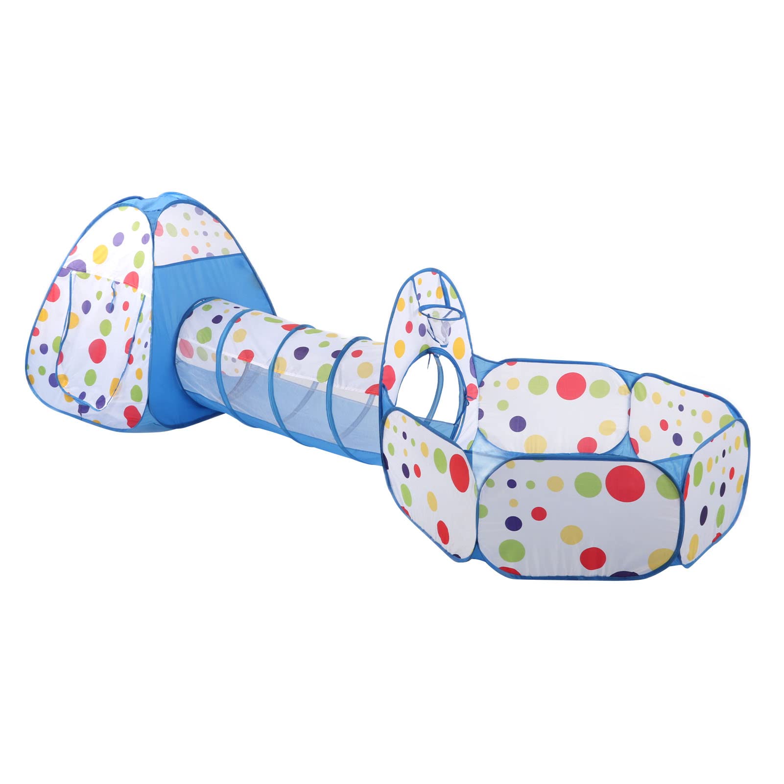 Cryfokt Carpas de Juego Suaves para Niños, Casas de Juegos Portátiles con Túneles de Rastreo, Carpa Emergente Fácil de Instalar para Niños para Niñas y, Carpa de Poliéster para Juguetes para