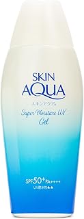 SKIN AQUA® Protetor Solar Facial UV SUPER MOISTURE GEL - FPS50 proteção UVA e UVB 110g