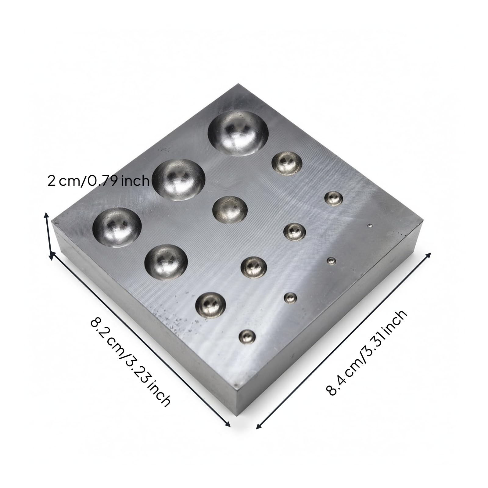 Metálico con Cavidas Templado Embutir, style to 4