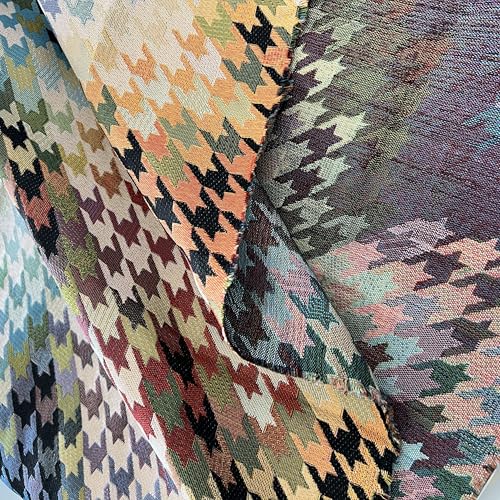 Tissu jacquard pour vêtements matériel de couture bricolage au mètre