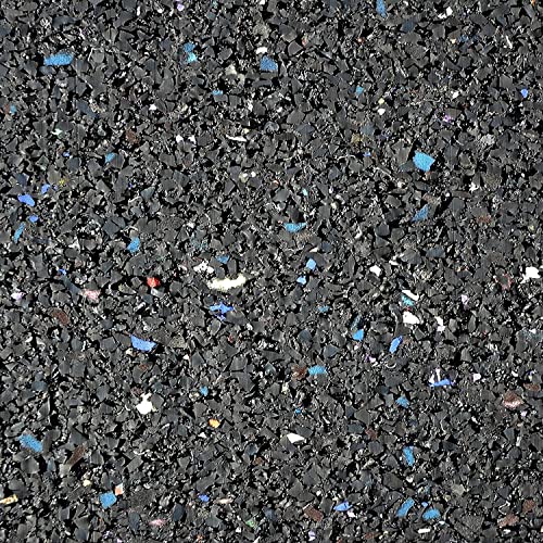 Foto von Stallmatte aus Gummigranulat | Stallboden | Leichte Verlegung & rutschfestes Liegen | Entlastung von Gelenken & guter Halt (Stärke: 0,5 cm, 250 x 62,5 cm)