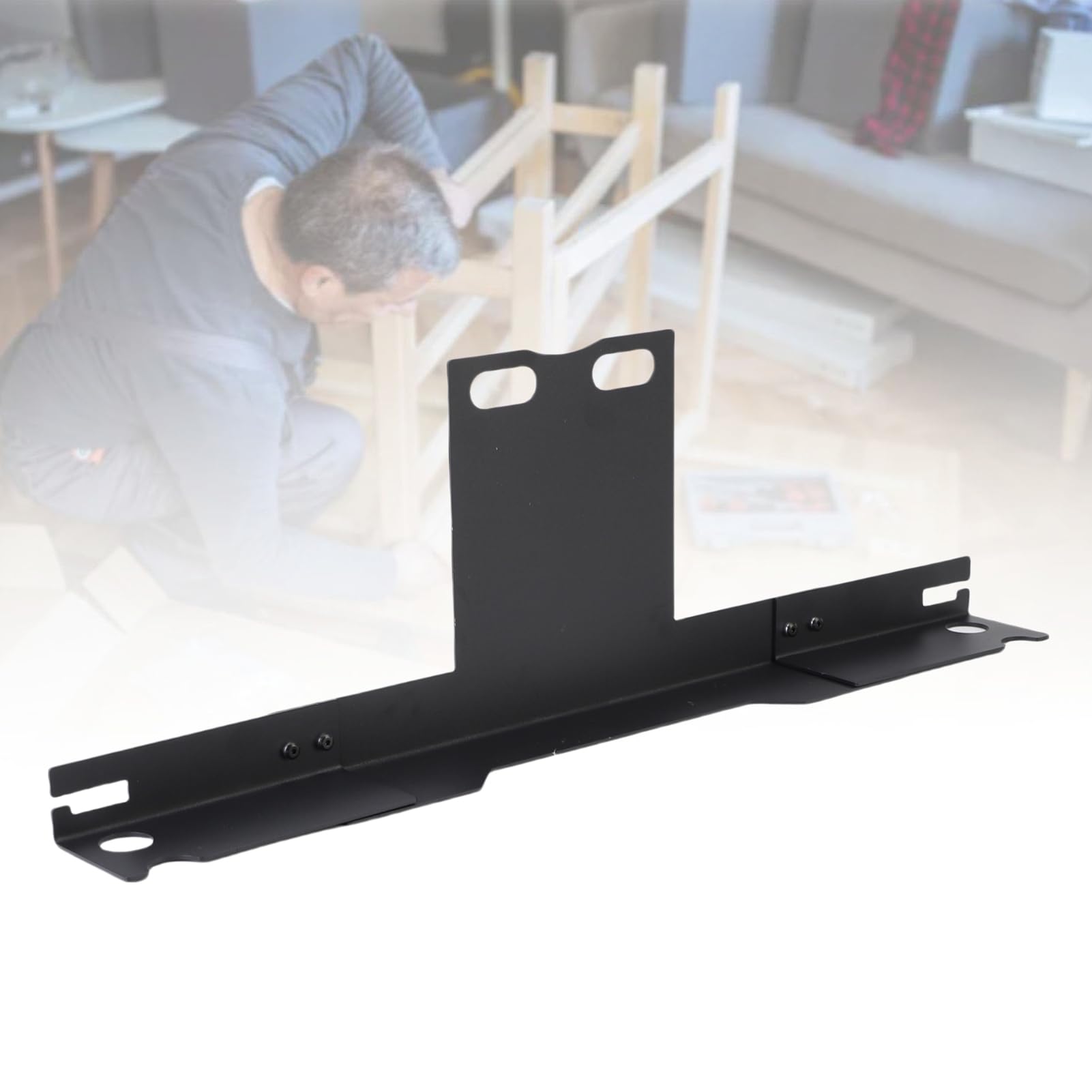 Placa de Herramientas de Alineación de Puntera de Acero Resistente con Ranuras Seguras Anticaídas para Tareas de Medición y Alineación Precisas para Sedanes, Camiones y SUV