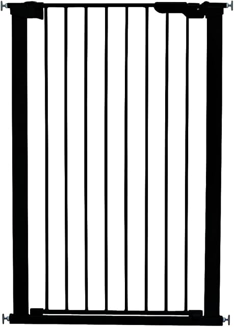 BabyDan 106cm Extra Tall Pressure fit Pet Gate (Black)