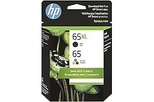 HP 65XL Black and Color Ink Cartridge: Get Exceptional Print Quality and Value