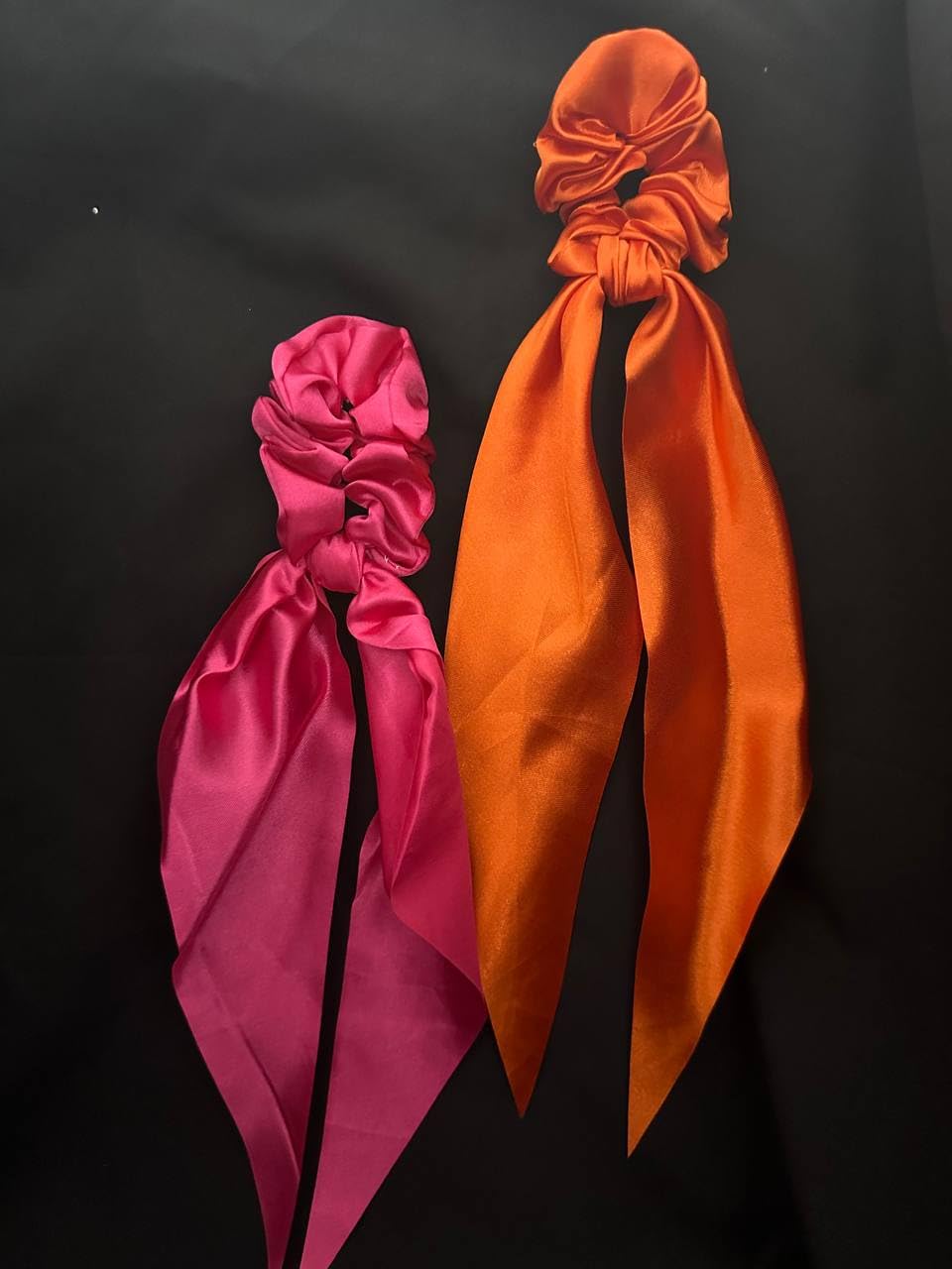VIDORA Printed Hair Scrunchies Hair Tie Elastic Bobbles Hair Rope Hair Band Scrunchy Ponytail Holder Headbands for Women or Girls Hair Accessories (Pink and Orange) (B0CNXV3WPH) Amazon Price History, Amazon Price Tracker