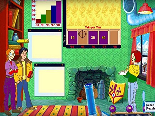 Cluefinders Math Adventures Ages 9-12 Deluxe #TOP5