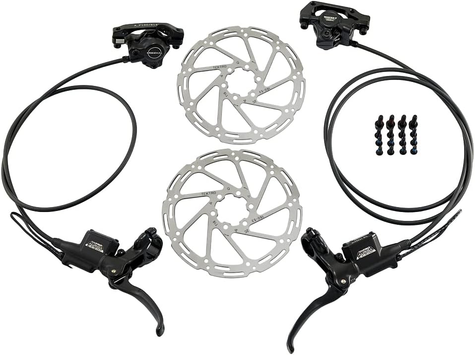 Tektro HD-E500 Auriga E-Bike Disc Brake Dual Piston Caliper with Sensor Control, MH2011