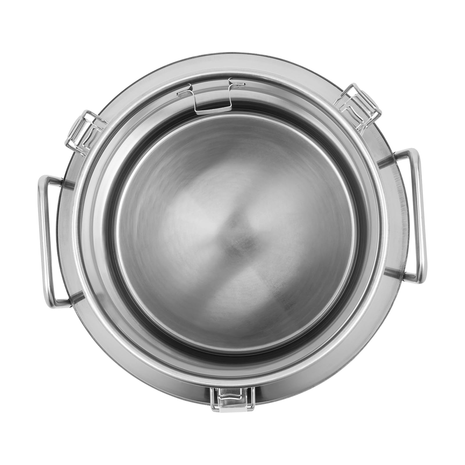 Bidone per il trasporto del latte in acciaio inox da 12L/20L/30L/40L/60L, brocca ermetica per latte, bidone per il trasporto adatto per la conservazione di vari prodotti liquidi e solidi come