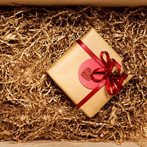 Creavvee Gift Packaging Shredded Paper Protection & Decoration Material 100g Red