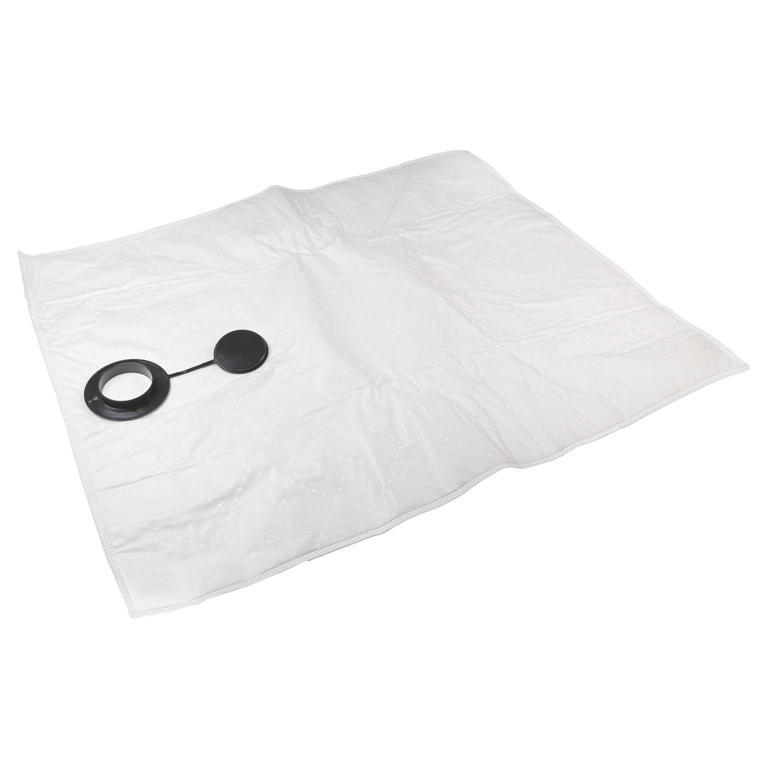 vhbw 10x Staubbeutel kompatibel mit Nilfisk Alto Attix 761-2M XC, Attix 791-21 EC, Attix 9 Staubsauger - 88,2cm x 62cm Weiß
