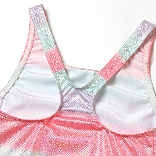 Girls Bathing Suits Unicorn Mermaid Swimsuits One Piece Swimwear2