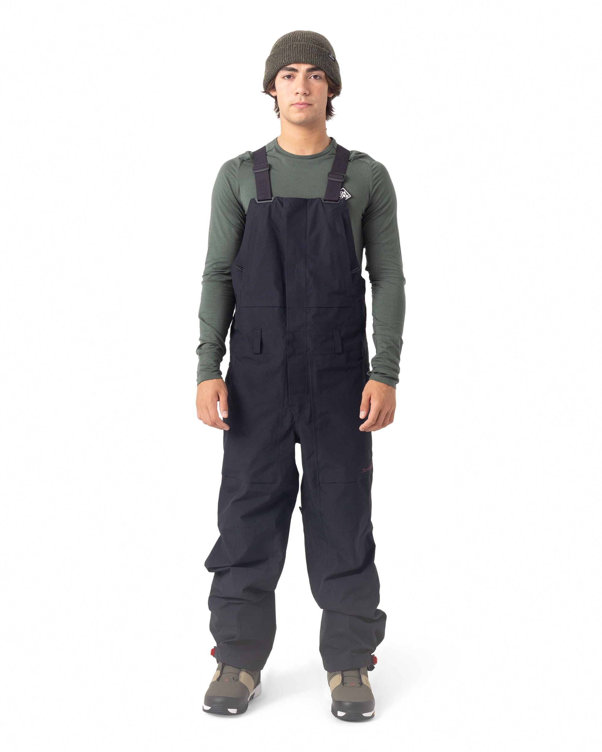 Dakine Red Gerard Snow Bib Overalls