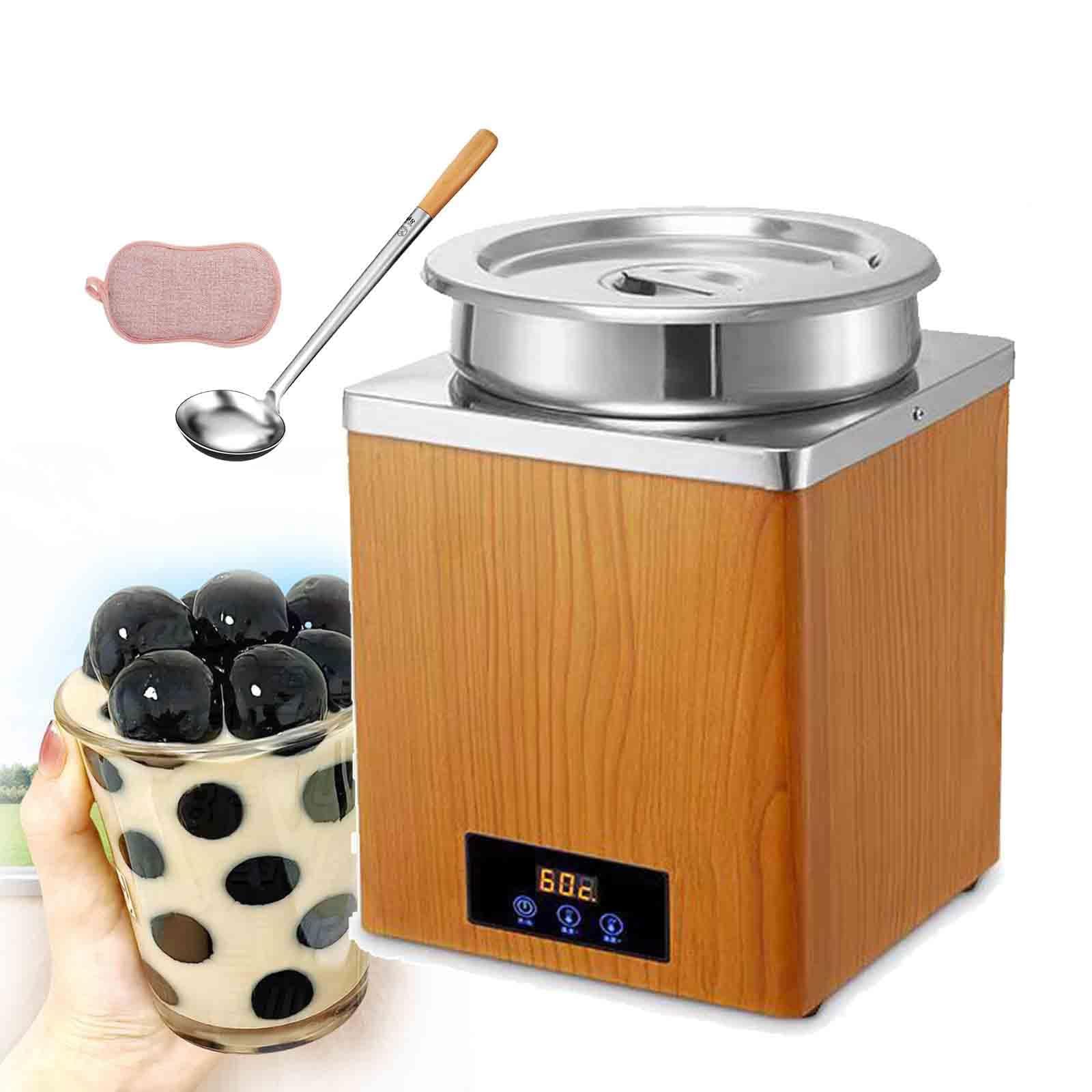 YXZQLOZ Bubble tea machine for bubble tea shops, 3L/7L stainless steel bubble tea machine, 300W/600W bubble tea pot food warmer, for sushi/rice/bubble tea (7L)
