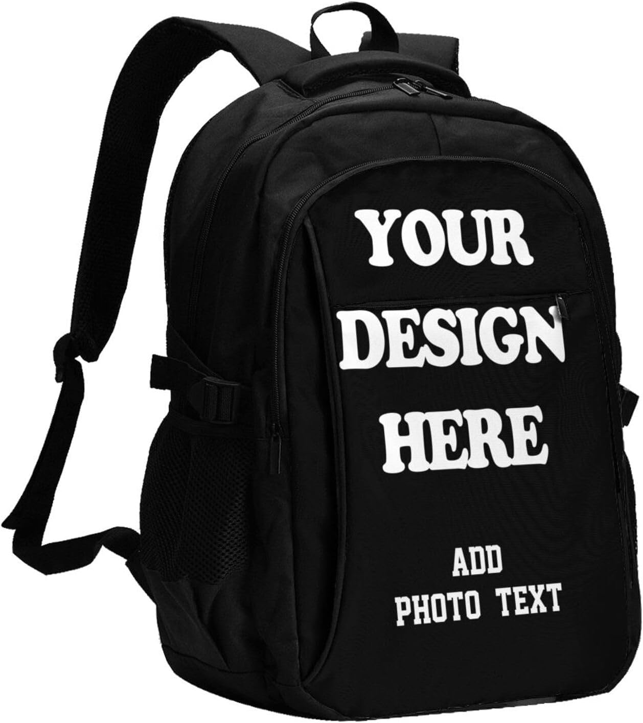 cuesr Custom Backpack Personalized Backpacks Design Text
