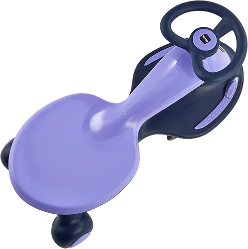 Miniatura 11 de VEVOR Coche eléctrico Wiggle, carga de 150 libras, Wiggle Scooter con batería recargable y Bluetooth, auto oscilante 2 en 1 con ruedas LED