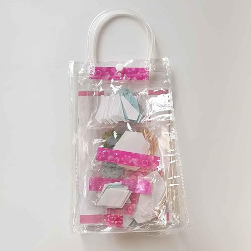 Miniatura 4 de HONEYSEW 300 piezas de papel formas de acrílico plantillas de edredón acolchado patchwork piezas artesanía para coser