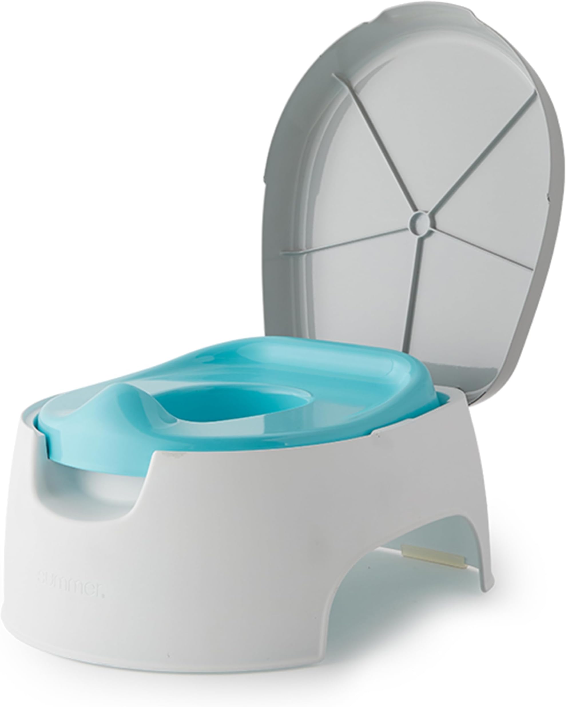 Summer InfantStep Up Seat and Stepstool for Potty Training and Beyond, Easy to Empty and Clean, Space Saving 2-in-1 Solution
